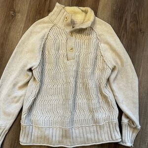 Men’s carbon 2 cobalt Beige Knit Sweater